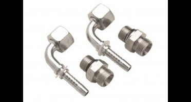 Vetus aansluitset voor dieselfilters, 8 mm, 90°