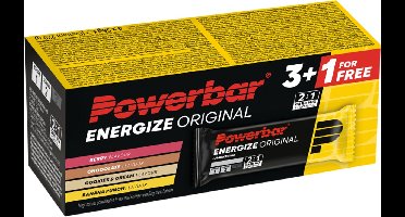PowerBar Energize Bar Original Multiflavour Pack 4*55g