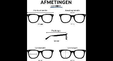 I Need You G15500 Leesbril Feeling +2.00 Zwart - Rechthoekig