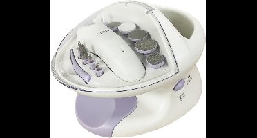 Haepi Iris - Manicure en Pedicure Spa 3-in-1 voor uw Nagels I Ontspannend Bubbelbad I Elektrische Nagelfrees I Inclusief 12 Bitjes I Ingebouwde Snelle Nagellakdroging