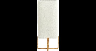 Light & Living - Tafellamp WYN - Ø21.5x50.5cm - Bruin