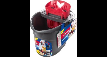 Vileda Revolution mop/dweil set met emmer 2 in 1