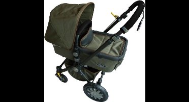 XQC - Bugaboo Cameleon 3 - Hoes voor Kinderwagen Duwstang - Cover voor Veiligheidsbeugel - Zwart