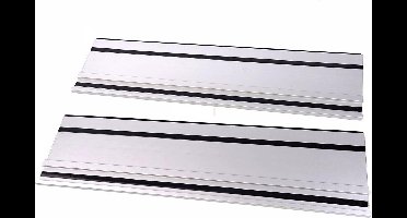 HBM 2 x 700 mm Liniaal voor de HBM Profi 1200 Watt Invalzaag 160 mm