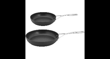 Demeyere Alu Pro Dura Glide Koekenpan - Ø 24 & Ø 28cm - Titanium