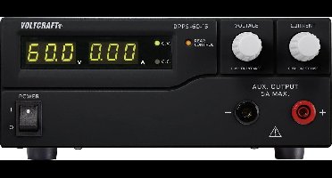 VOLTCRAFT DPPS-60-15 Labvoeding, regelbaar 1 - 60 V/DC 0 - 15 A 900 W USB Programmeerbaar Aantal uitgangen: 1 x