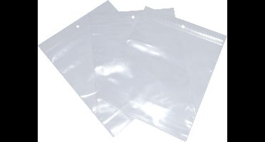 Gripseal zakken - 1000 stuks - 90 x 230mm - transparant – hersluitbaar