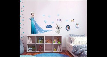 Disney Frozen - Muursticker - Blauw