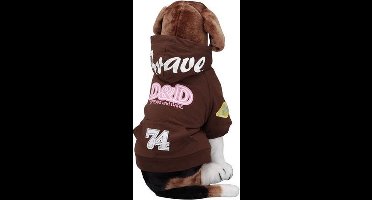 D&D Hondenjas Bravedog - Roestbruin - M - 31 x 45 x 26 cm