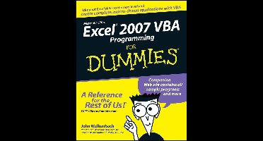 Excel 2007 VBA Programming For Dummies