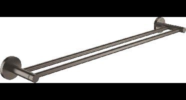 GROHE Essentials Handdoekhouder - 60cm - dubbel - brushed hard graphite