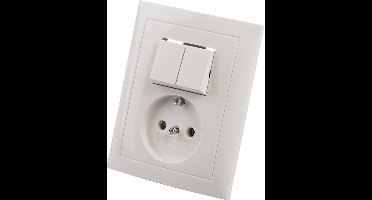 Berker Afdekplaat Combinatie Serie S1 - Crème