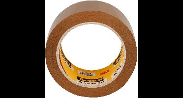 Scotch Verpakkingstape, Heavy, Toren van 3 Rollen , Bruin, 50 mm x 66 m, pp 237