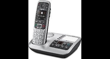 Gigaset E 560 A telefoon DECT-telefoon Zwart, Zilver NIET VOOR NEDERLANDSE MARKT!!