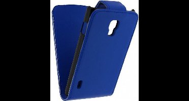 Xccess Leather Flip Case LG Optimus L7 II Blue