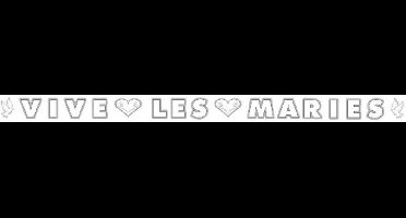 Folat - Letterslinger Vive les Marri?s/stk