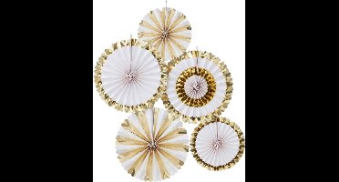 Ginger Ray - Ginger Ray - Oh Baby! - FAN decoratie (5 stuks)