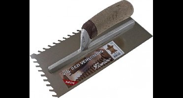 Superprof lijmspaan 8mm Flowline RVS leder