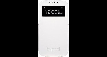 bugatti UltraThin Flip Case for Galaxy S4, white