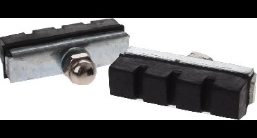 Amigo Remblokken Knijprem 40 X 11 Mm Zwart 2 Stuks