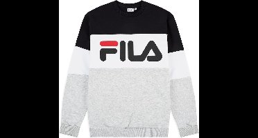 Fila FW Trui - Maat S  - Mannen - zwart/ wit/ grijs/ rood