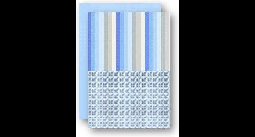 Background dec. sheet A4 doubleside printed Sea pattern