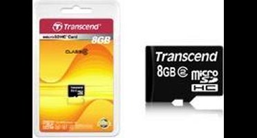 Transcend Micro-SDHC-kaart (Class 2) 8 GB