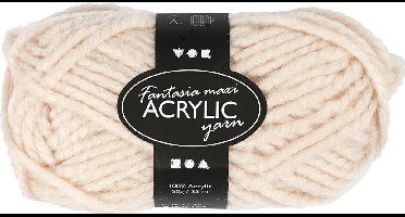 Creotime Acrylgaren Beige 35 M. 50 Gram