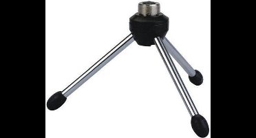 DAP Audio DAP Mini tafel microfoonstatief  8 cm hoog chroom Home entertainment - Accessoires