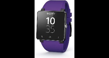 Sony Siliconen bandje - Sony Smartwatch 2 - Paars