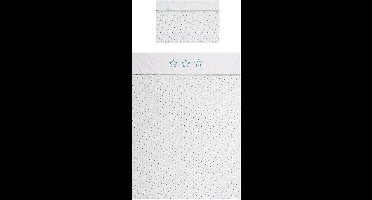 Briljant Baby Dekbedovertrek Don - Turquoise - Junior (120x150 cm + 1 sloop)