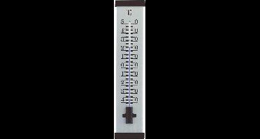 TFA Dostmann - Thermometer - Binnen/Buiten - Aluminium - Zwart