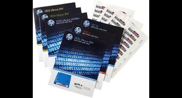 Hewlett Packard Enterprise Q2014A label voor opslagmedia 100 stuk(s) Zelfklevend label