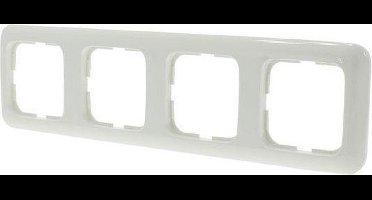 Busch-Jaeger Reflex Inbouw Afdekplaat - 4-voudig - Polarwit