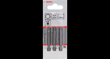 Bosch - BIT 1/4XH-TORS/IS 6.0 /3 49MM - 3 stuks
