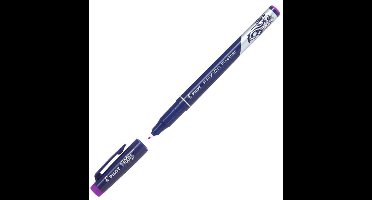 Pilot FriXion Paarse Fineliner - Uitwisbare Fineliner viltstift met 0.45mm schrijfbreedte
