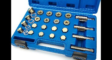64 Delige Schroefdraad Reparatieset Olie Aftapplug M13 - M20