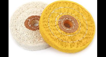 2 Delige 100 mm Polijstschijvenset (Voor en Napolijsten)