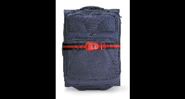 MasterLock - Kofferriem met TSA Slot - 190 cm - Rood/Zwart