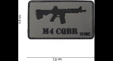 101 Inc Embleem 3D Pvc M4 Cqbr 10030
