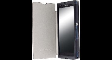 Krusell - zwarte flipcover Kiruna - Sony Xperia Z
