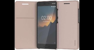 Nokia Entertainment Flip Cover - brown - for Nokia 2.1