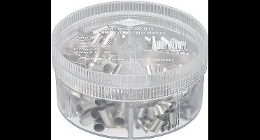 Knipex 97 99 911 Assortiment adereindhulzen 4 mm², 6 mm², 10 mm², 16 mm² Ongeïsoleerd 350 stuk(s)