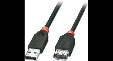 Lindy 41770 USB-kabel 0,2 m USB 2.0 USB A Zwart
