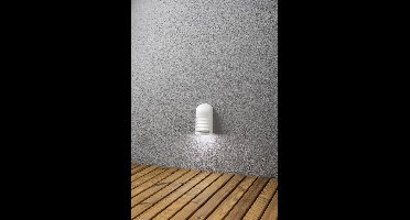 Konstsmide 7694 - Wandlamp - Prato LED flush 13cm - bewegingsmelder - op batterij - 2x 0.12W - koelwit 4500K - matwit