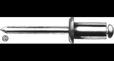 Gesipa 1433488 Blindklinknagel (Ø x l) 4 mm x 12 mm Staal Aluminium 500 stuk(s)