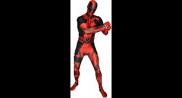 "Morphsuits™ Zapper Deadpool kostuum voor volwassenen  - Verkleedkleding - XXL"