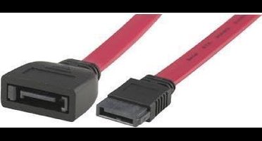 Deltaco - Seriële SATA kabeladapter - van Sata 7pin plug naar Sata 7pin Jack