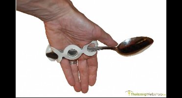 GripoBalls - Verdikking voor bestek of pen: set met 1 Gripoball, 1 Gripofix transparant en 5 verzwaringskogeltjes 10 g