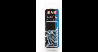 12X SAM Kachelbout + moer verzinkt 5x30mm D2 816276